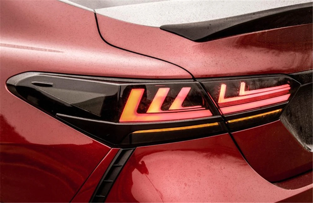 Автомобильная проблесковая 2 шт. для Toyota camry тормоз заднего хода хвост светильник светодиодный фонарь светильник хвост светильник сборки номерной знак лампа заднего вида парковки светильник