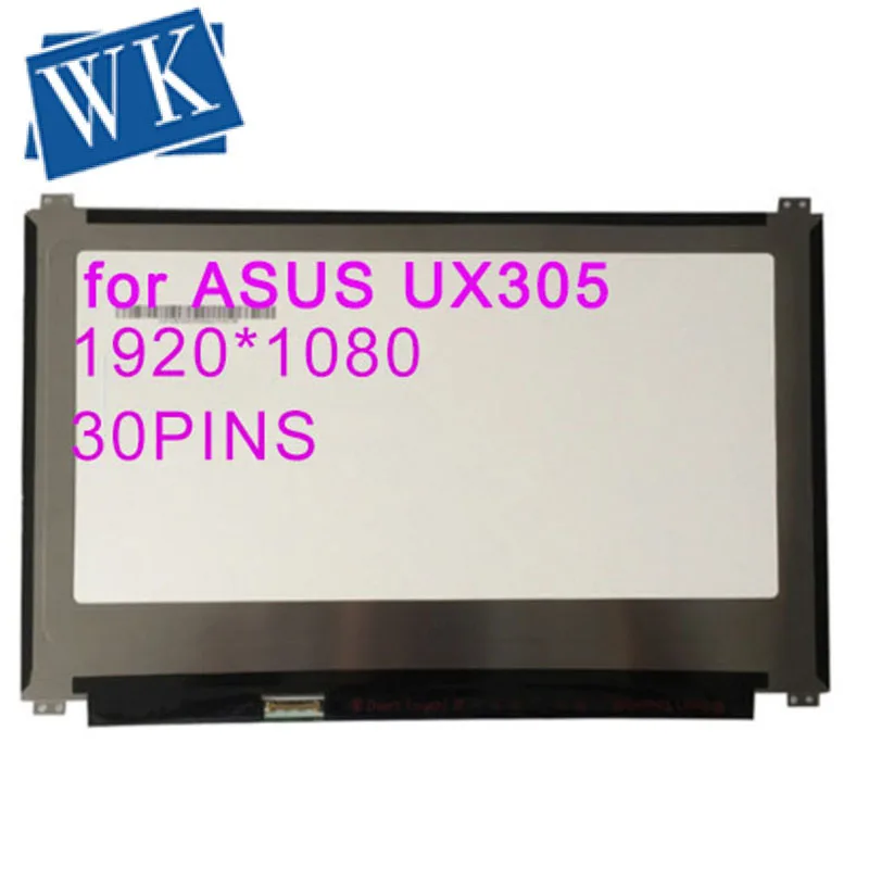 Ноутбук ЖК-дисплей Экран для ASUS UX301L UX302 UX303 UX305 UX305F B133HAN02.1 1920*1080 EDP 30pin