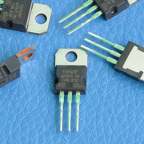 (50 шт./лот) транзисторы питания TIP122 5 А NPN Darlington.|npn transistor|transistor ampnpn power transistors |