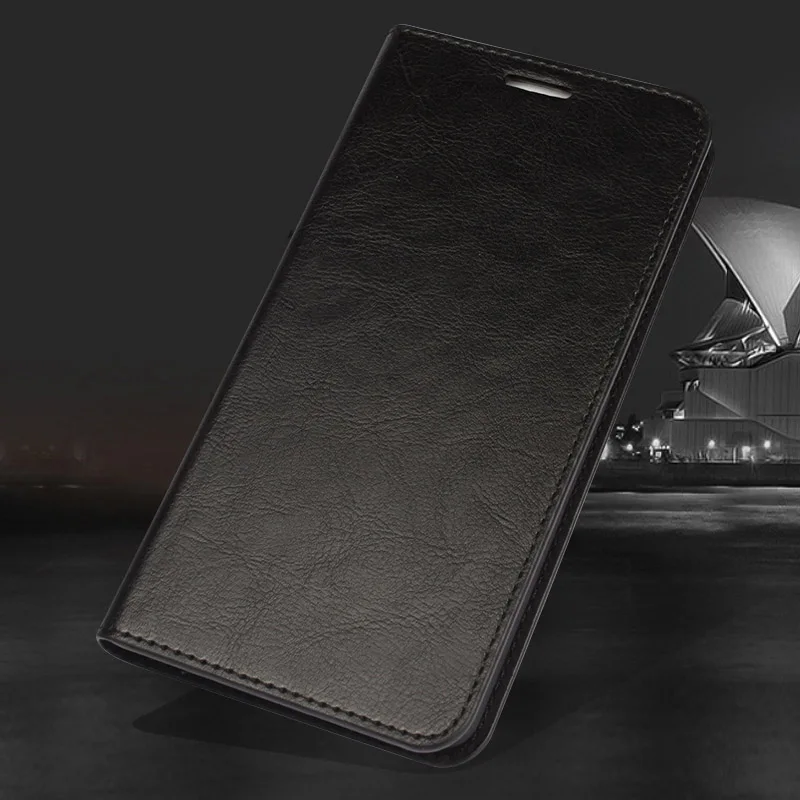 Ipngve кошелек ручной работы откидная крышка чехол для huawei P10 P9 P8 lite P смарт-чехол для телефона из натуральной кожи сумка для huawei Y6 - Цвет: Черный