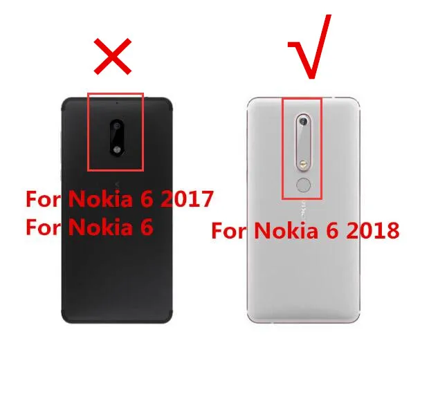 For Nokia 6 2018 Case 6.1 360 Protected Full Protective for TA-1068 TA-1050 TA-1043 TA-1045 |