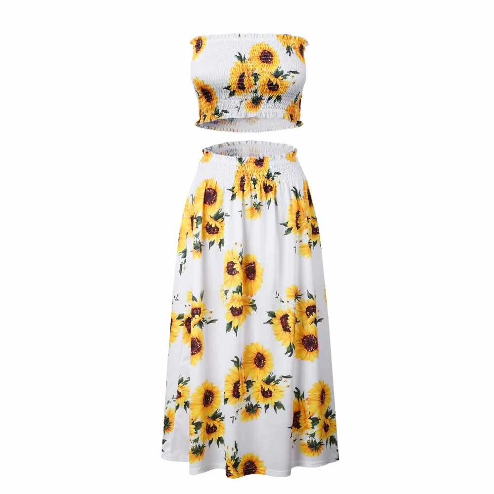 Летнее платье Сарафан женские пикантные богемные пляжные boho вечерние femme