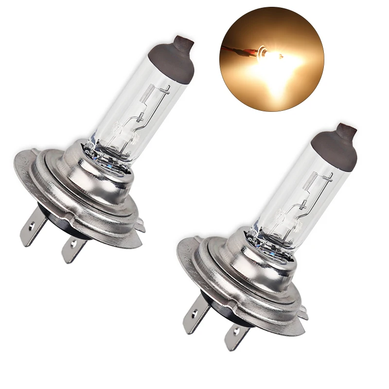 

2Pcs H7 55W Clear Llight 4300k Halogen Car Light Bulb Lamp Car External Lights Headlight Factory Price Car Styling Parking