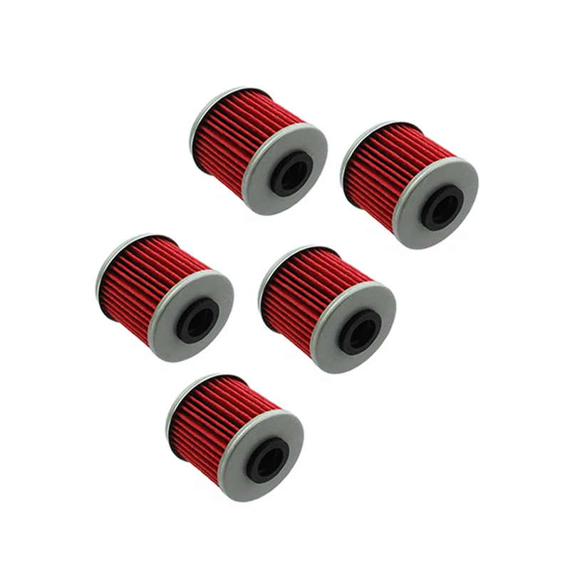 XLSION Aftermarket 5 шт. масляный фильтр для #15412 MGS D21 Honda NC700S NC750 S NC750X DCT 750 трансмиссионный