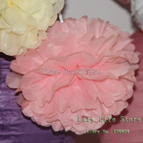 

10 шт., бумажные помпоны для украшения свадебной вечеринки, 20 см (8 дюймов)