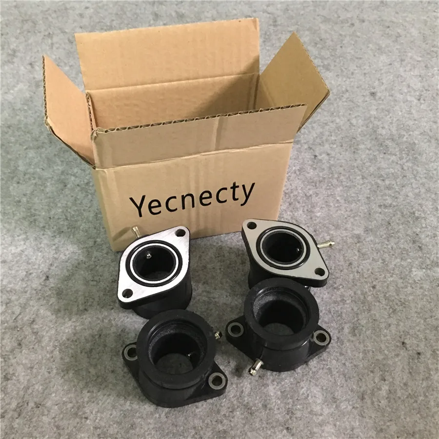 Yecnecty 4 шт. карбюратор для мотоцикла впускной коллектор интерфейс клей адаптера