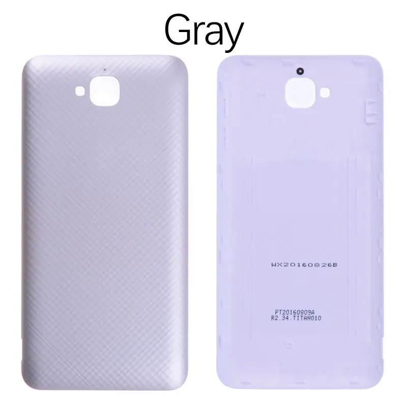 Задняя крышка для huawei Y6 Pro на батарею белый - Цвет: Gray