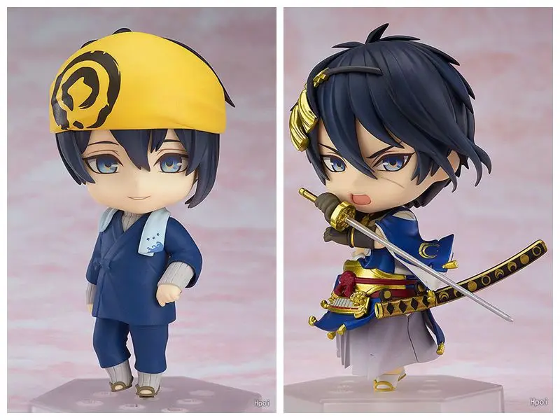 2 шт./компл. Touken Ranbu онлайн миказуки мунечика аниме мультфильм экшн Фигурки ПВХ