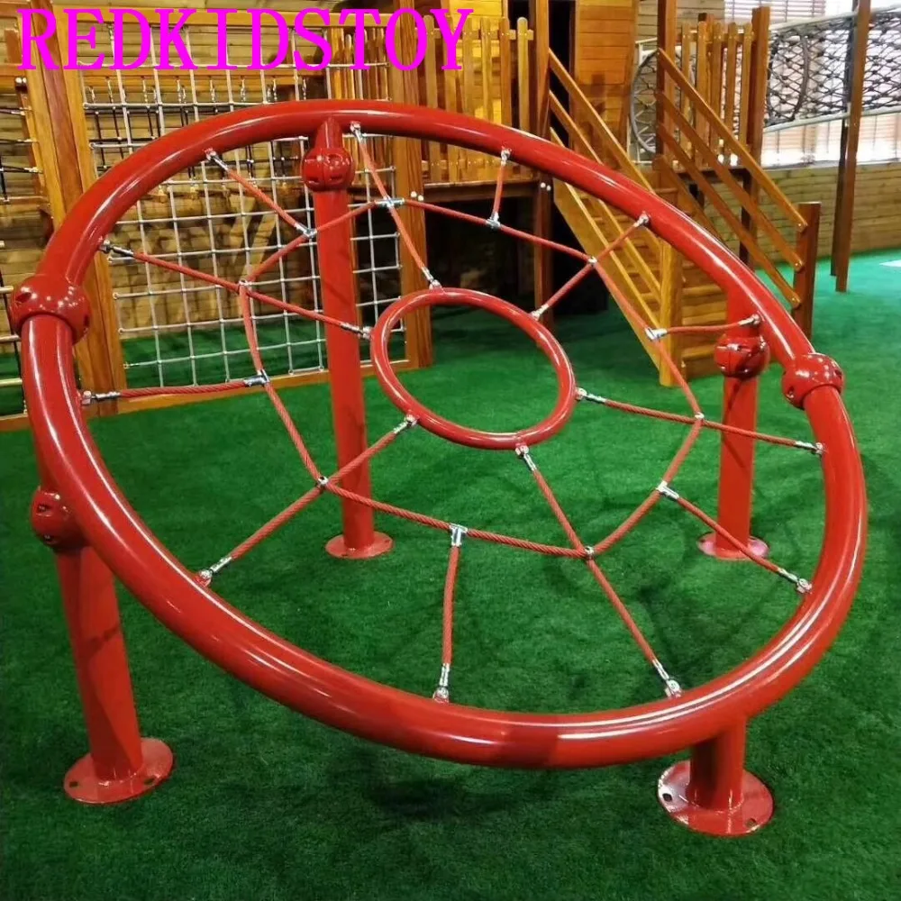 Cost-efficient School Playground With Two Slides&amp One Climbing HZ-81230A | Спорт и развлечения