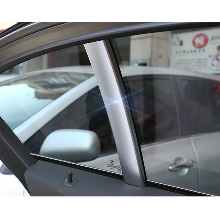 For BMW 5 Series G30 528li 530li 540li 2018 LHD Car Interior Rear Seat Window C Pillar Cover Trim Styling Sticker Accessories
