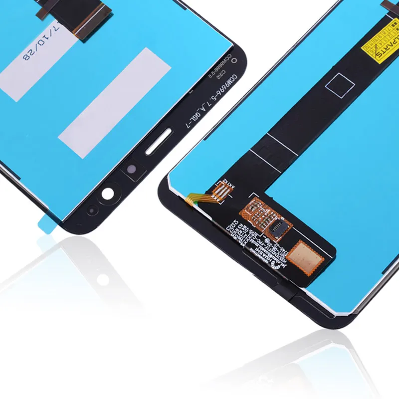 Дисплей для Asus Zenfone Max Plus M1 ZB570TL LCD в сборе с тачскрином на рамке Оригинал черный