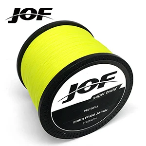 Yellow Бренд 1000 м ПЭ плетеная леска 4 нити 18 28 35 40 50 60 80LB многофиламентная леска - Цвет: Yellow