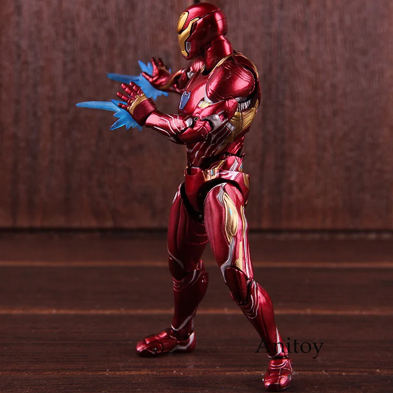 СВЧ Marvel Мстители Бесконечность войны Фигурка Железный человек МК 50 Mark XLX ПВХ Коллекционная модель игрушки