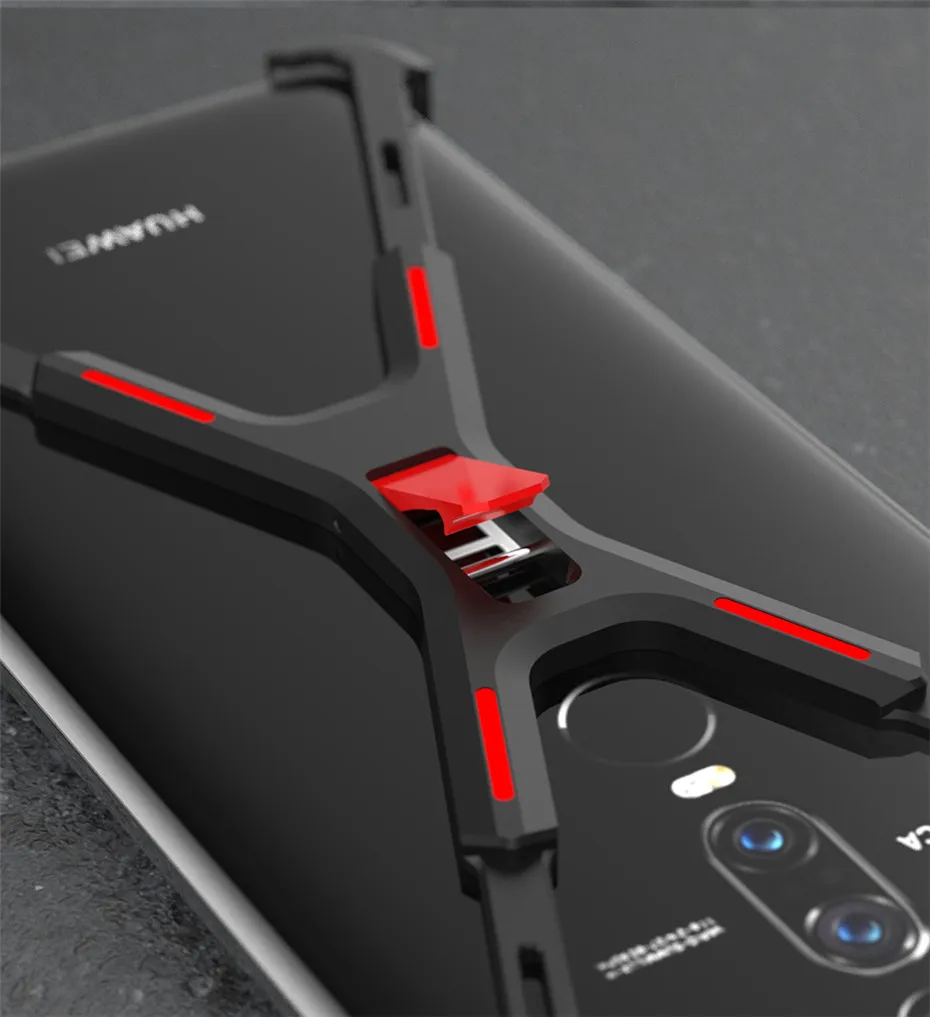 R-JUST для huawei mate RS противоударный алюминиевый металлический чехол X форма для huawei mate Rs защитная рамка бампер чехол