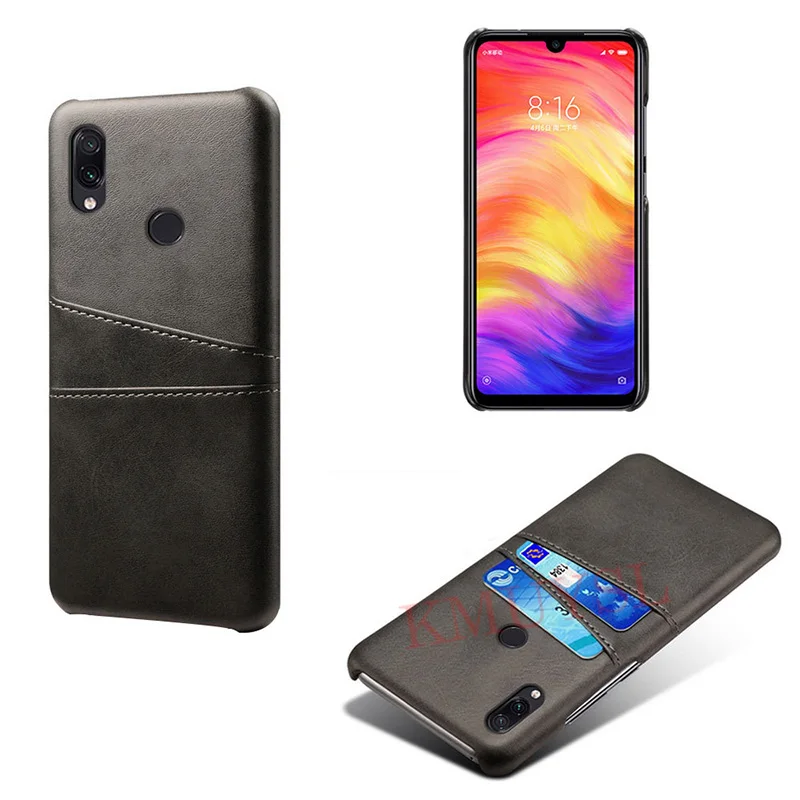 Держатель для карт чехол для телефона для Xiaomi Redmi Note 7 Redmi 7 Pro Чехол для Xiaomi Redmi 7 Y3 Redmi Note 7 Note7 Pro кожаный чехол - Цвет: 3