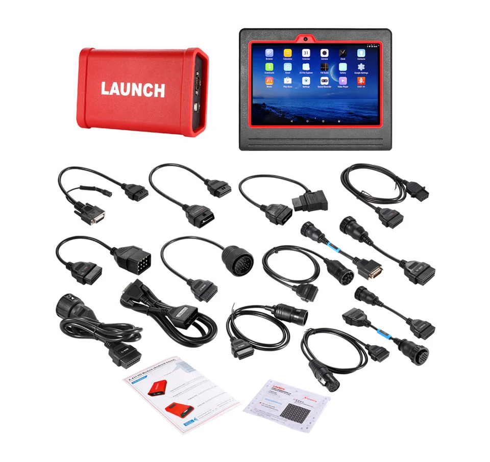LAUNCH X431 HD Heavy Duty Truck 10.1 &quotAndroid ScanPad мультиметры анализаторы автомобильный сканер