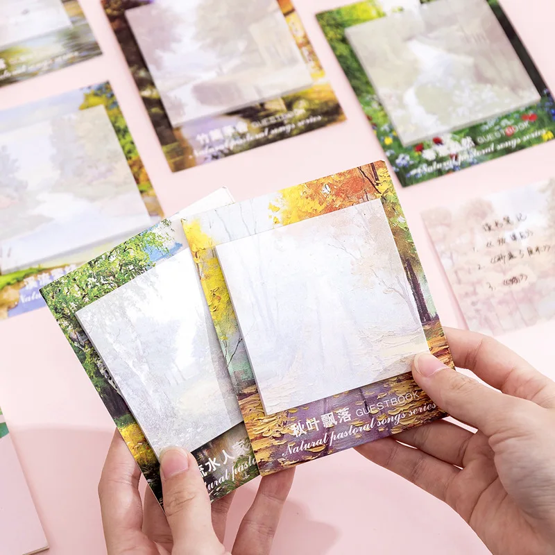 Натуральные пасторальные блокноты для заметок записные книжки студентов |