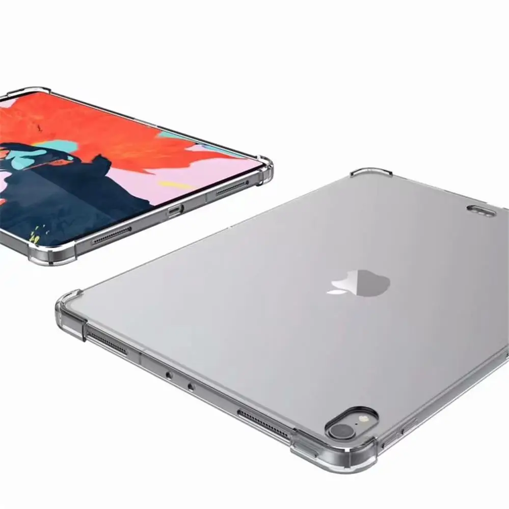 XSKEMP Прозрачный Мягкий ТПУ силиконовый чехол для iPad Air2 6 9 7 A1566 A1567 360 полная