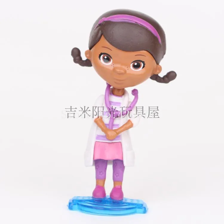 Новая мода Doc McStuffins фигурки Куклы набор украшения для детских игрушек для детей Подарки