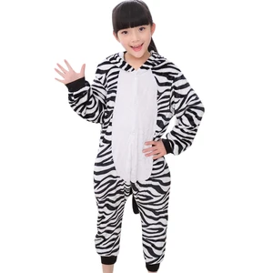 Kid Cute Zebra jumpsuit Cosplay,Boys Girls Party Clothes Flannel Pajamas Children Pyjamas Hooded Sleepwear Animal Owl Cosplay Kid Cute Zebra jumpsuit Cosplay,Boys Girls Party Clothes Flannel Pajamas Children Pyjamas Hooded Sleepwear Animal Owl Cosplay