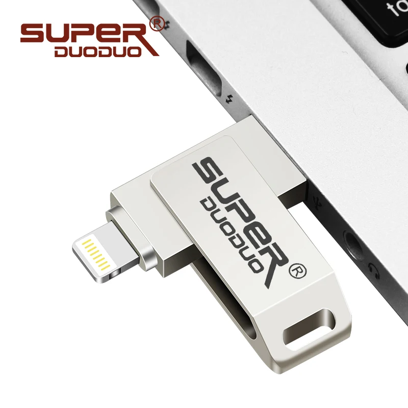 Гарантия качества OTG USB флэш накопитель для iphone X 8 7 Plus 6 6s 5S ipad флеш Гб оперативной