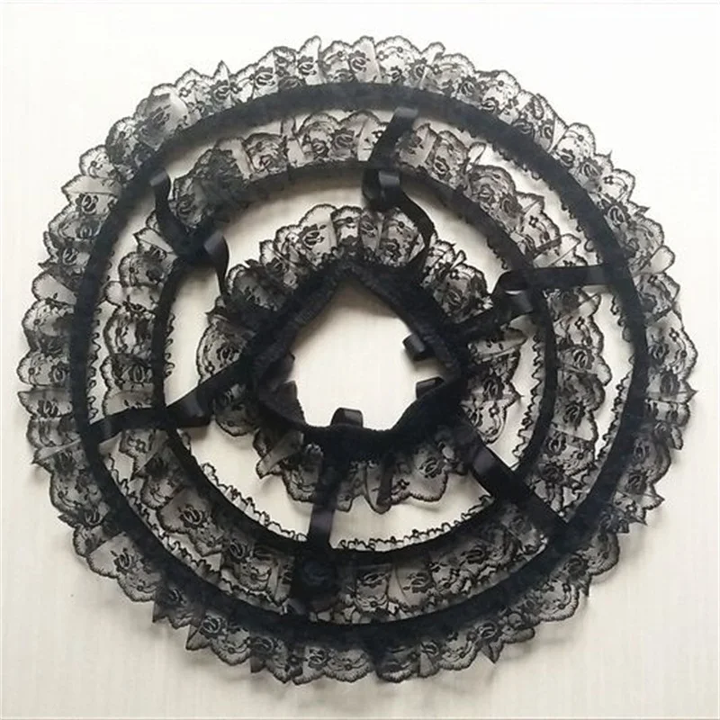 Новый стиль Подъюбники 2 Обручи короткий подъюбник кринолин с кружевом для