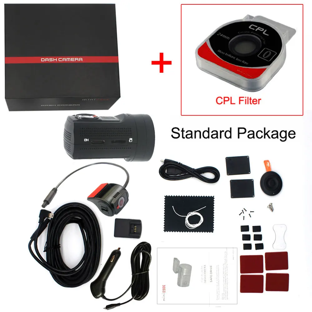Conkim DVR с 2 камерами Novatek 96663 Автомобильный видеорегистратор передний 1080P Full HD задний видеорегистратор gps парковка двойной объектив Регистратор - Название цвета: Standard CPL