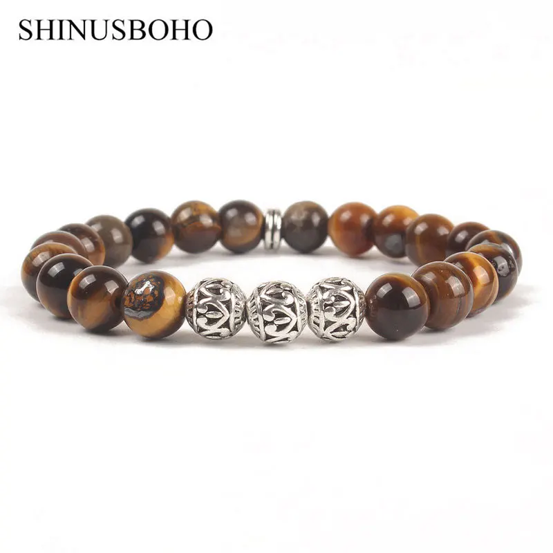 SHINUS BOHO Amazon тигровый глаз порошок кристалл черный красный оникс Femme Этнические