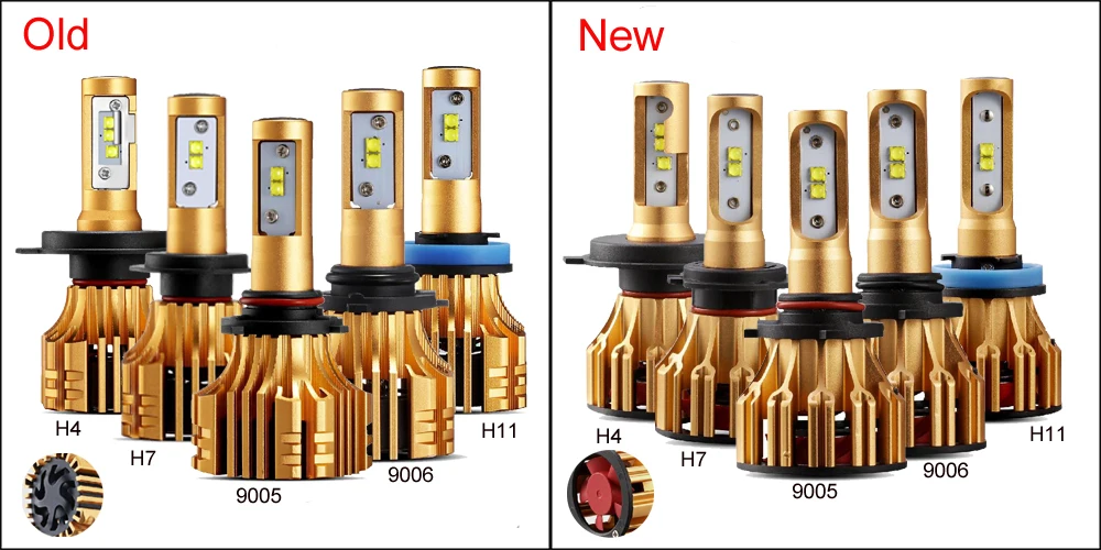Oslamp T6 серия H4 светодиодные фары для автомобиля 6500K SMD чипы 9005/HB3 9006/HB4 светодиодные H7 автомобильные лампы 70 Вт все-в-одном H11 светодиодные лампы 2x