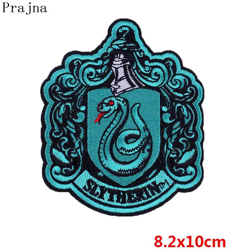 Латунь Prajna панк стиль вышитая заплатка для одежды DIY барабан Сахар Череп нашивка на пиджак обувь животное железо на аппликации - Цвет: Латунь