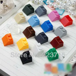 

Free Shipping! 3039 100 pcs*Roof Tile 2x2* DIY enlighten block bricks,Compatible With Assembles Particles