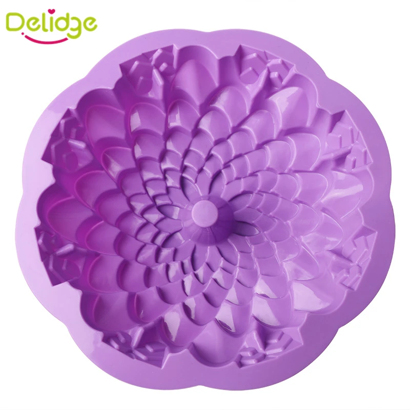 1 шт. силиконовая форма для торта с хризантемами ромашками хлеба подсолнечника