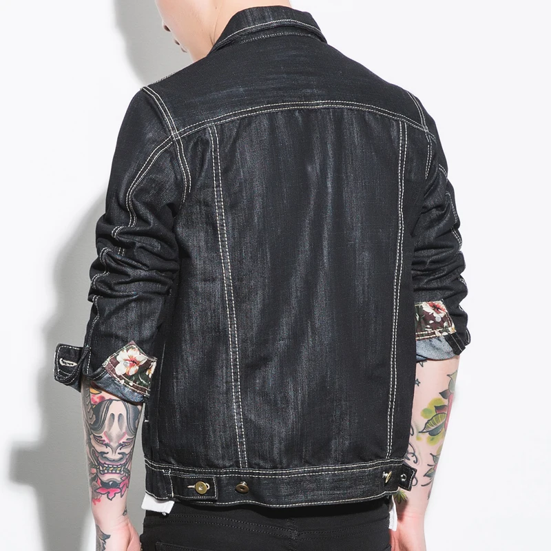 Новинка весна 2017 джинсовая куртка в стиле хип хоп уличная одежда модная мужская