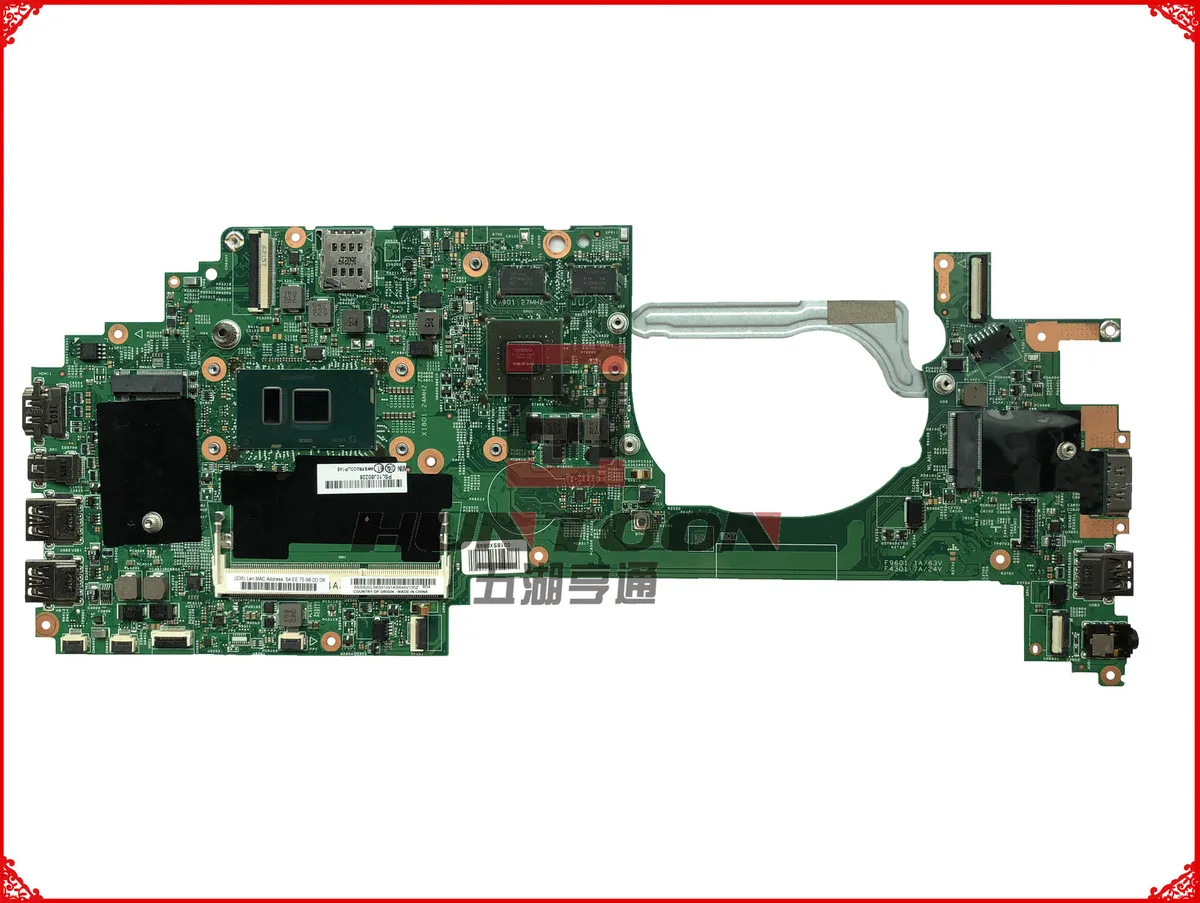 FRU: 00UP146 для lenovo Thinkpad Йога 460 ноутбук материнская плата 448.05106.0021 SR2EZ I7-6500U DDR3 2 ГБ полностью протестированная плата высокого качества