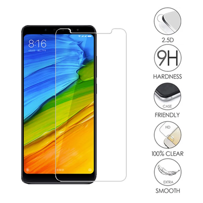 Защитное стекло для Xiaomi Redmi 5 plus закаленное xaomi xiomi 5A note защитная пленка|Защитные