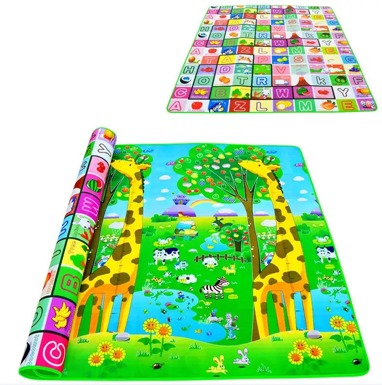 giraffe MoShuBe детский игровой коврик для ползания развивающий коврик 200*180*0,5 см Коврик-пазл для детей Детские игрушки Eva коврики из вспененного материала детские игрушки - Цвет: giraffe