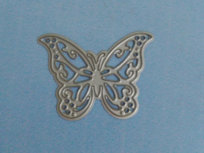 

2pc Butterfly Metal die cuts metal cutting dies scrapbooking embossing folder suit for cutting machine
