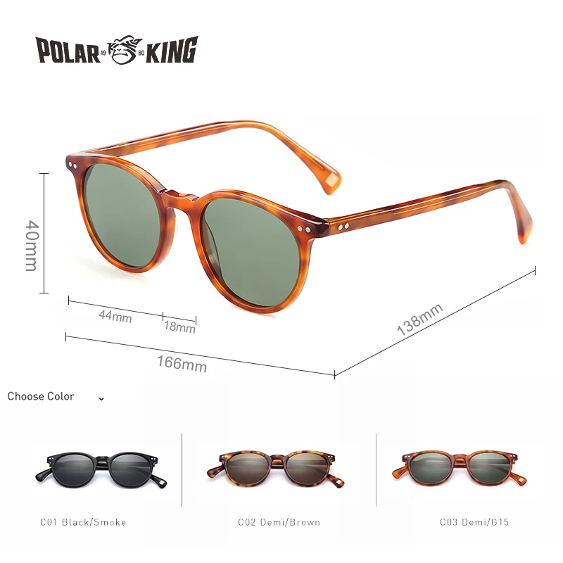 POLARKING Марка Мода Поляризованные Путешествия Женщины Мужчины Солнцезащитные Очки