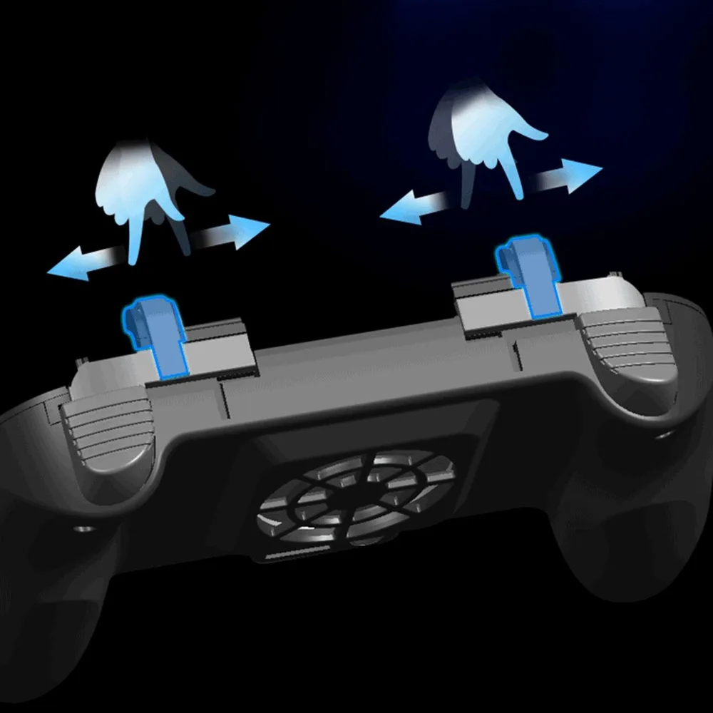 Мобильный игровой контроллер PUBG внешний аккумулятор с охлаждающим вентилятором