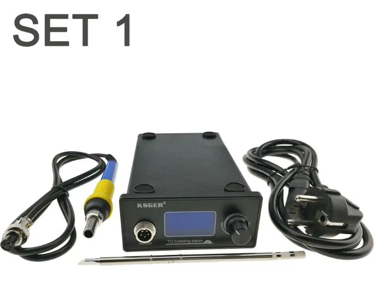 KSGER V2.01 STM32 OLED цифровой регулятор температуры Электрический паяльник паяльная