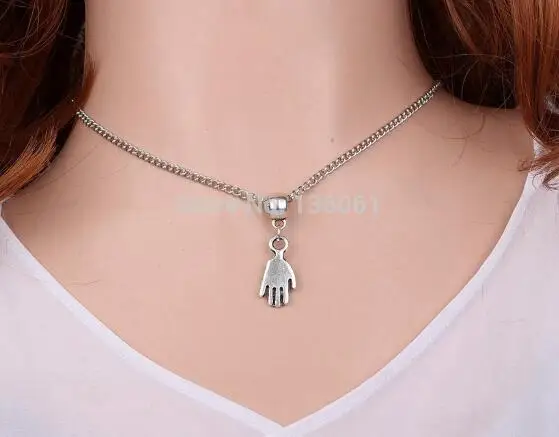 Винтажные серебряные подвески для рук демонов глаз ваших ног детской ступни