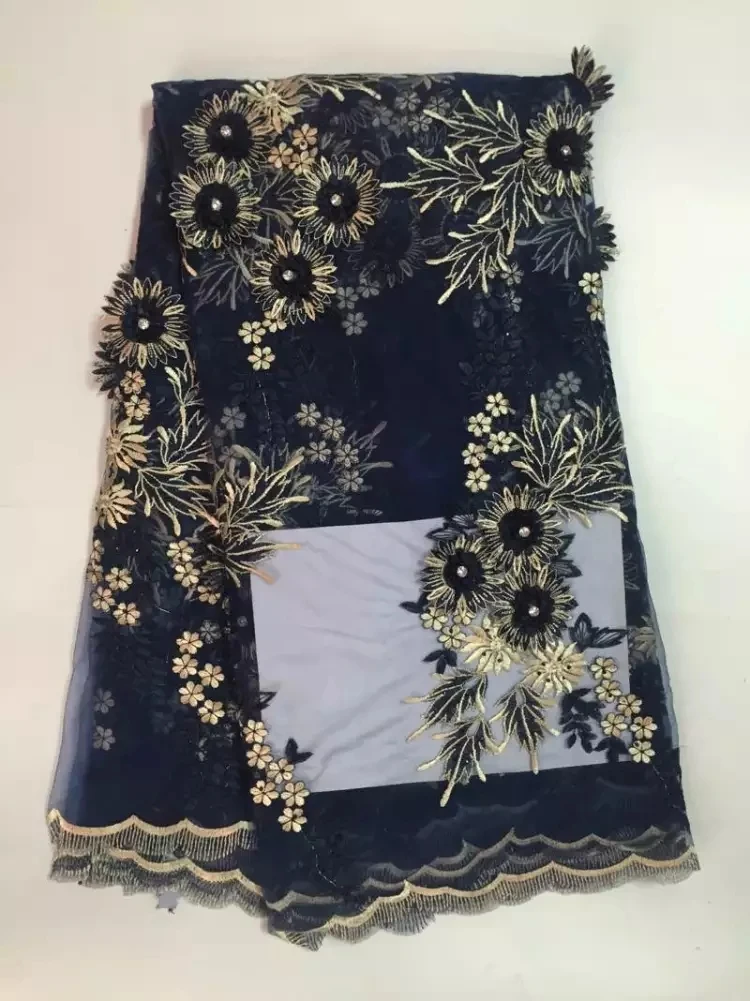 SS10-4 French design royal fine bride heavy applique embroidery on swiss voile lace quality big stones trim gauze fabric in pink | Дом и сад