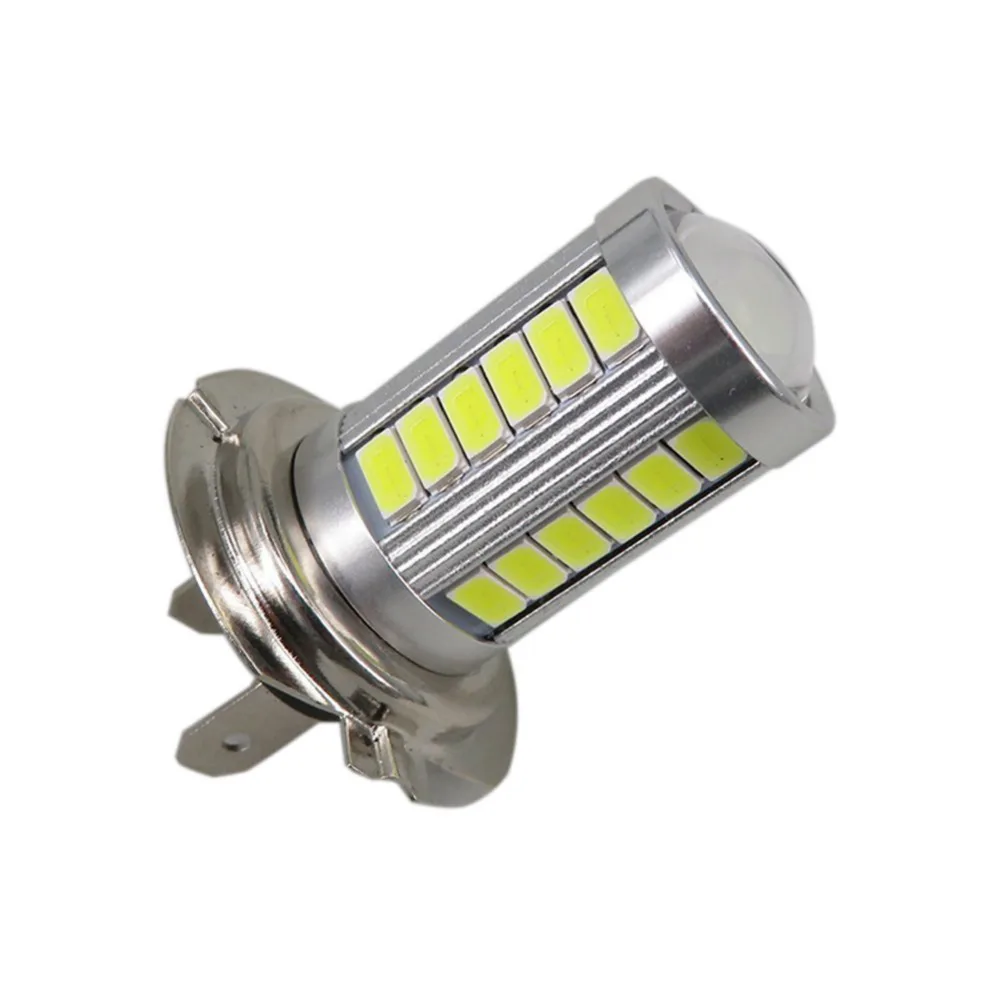 Автомобильный светодиодный дневный фонарь H7 5630 33SMD 12 В 2 шт./лот | Автомобили и