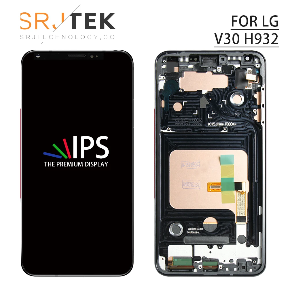 6,0 ''для LG V30 Plus H930 ЖК-дисплей сенсорный экран матрица дигитайзер стекло с рамкой для LG V30 дисплей H932 H933 VS996 US998