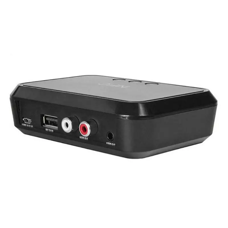NFC Bluetooth стерео аудио приемник Портативный беспроводной Bluetooth адаптер с 3,5 мм/RCA выход для телефона автомобильный динамик усилитель