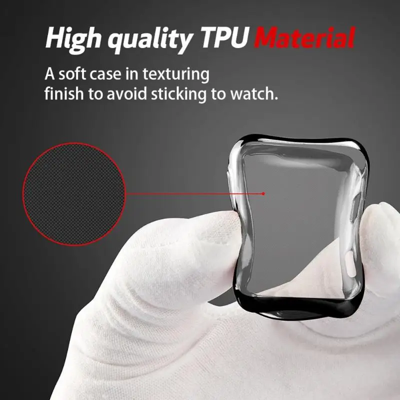 For Apple Watch Case Protector Cover 38/42mm Screen Soft Slim for Series 2/3 |