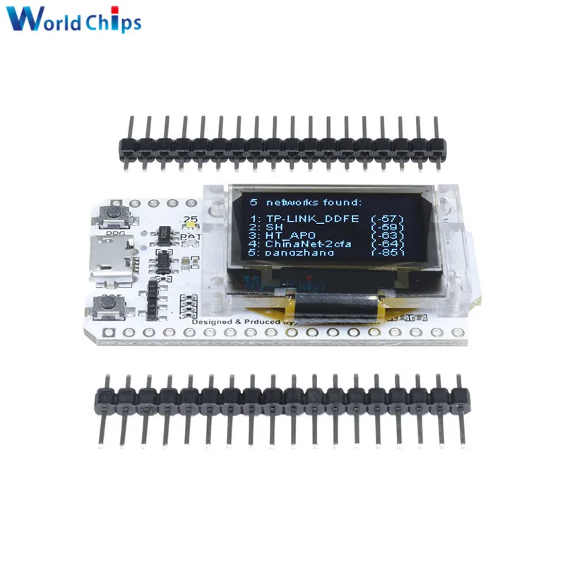 ESP32 0,96 дюймовый синий OLED цифровой дисплей Bluetooth Wi-Fi комплект 32 модуля CP2102 32 M Flash интернет макетная плата для Arduino