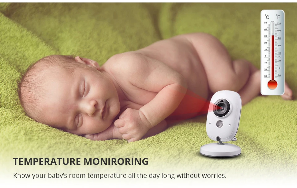 Беспроводная цветная видеоняня VB603 3 2 дюйма камера наблюдения за ребенком