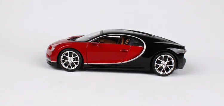 1:18 Bugatti чугун литая модель машины Модель, литой металл суперкар, продвинутая коллекционная машинка Модель украшения