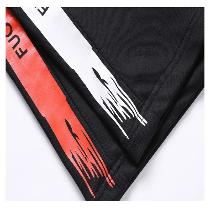 Мужские шорты в стиле хип хоп с кисточками и рисунком Супермена уличная одежда